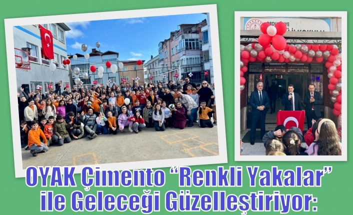 OYAK Çimento “Renkli Yakalar” ile Geleceği Güzelleştiriyor: